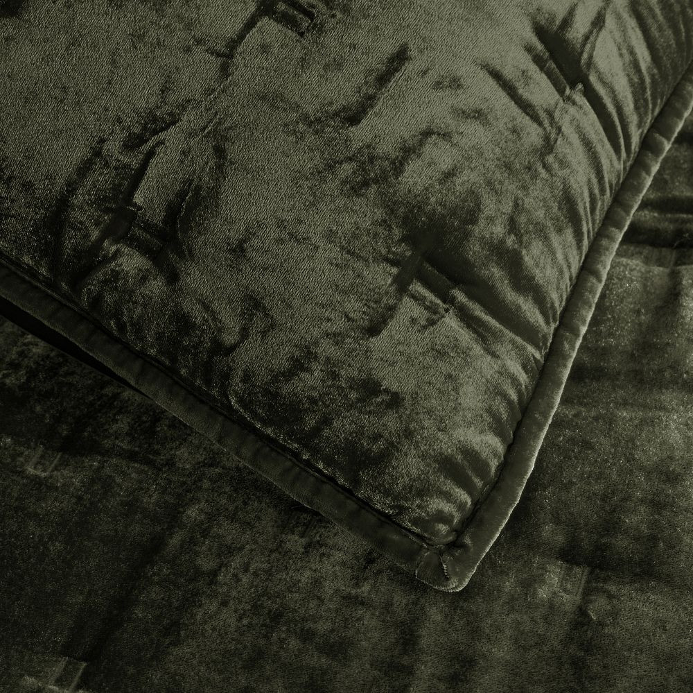 Lush Velvet Tack Stitch Quilt | West Elm (US)