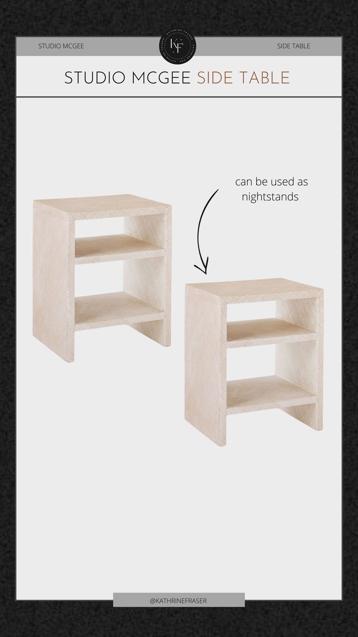 can be use as nightstands

#LTKstyletip #LTKhome