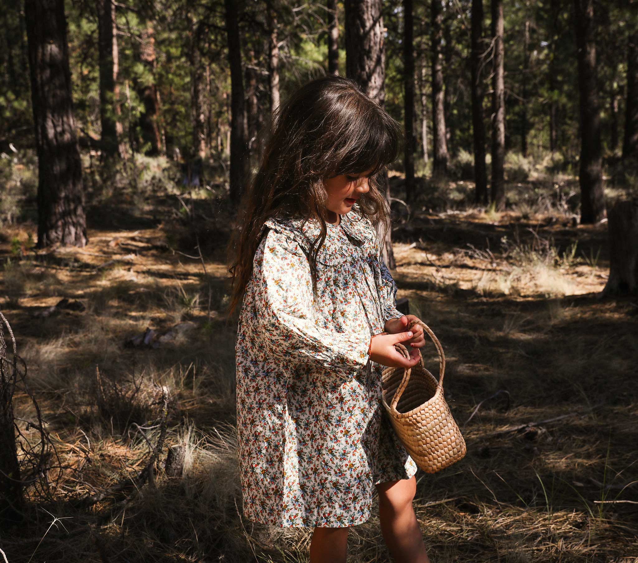 CARINE DRESS - CRÈME FLEURS D'AVIGNON | DÔEN | DOEN