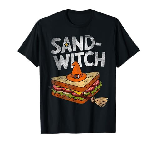 Sand-wich costume Sandwitch halloween witch sand-witches T-Shirt | Amazon (US)