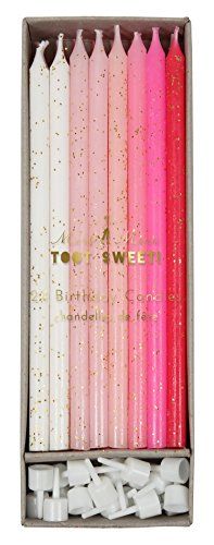 Meri Meri Birthday Candles, 24 Candles (Pink) | Amazon (US)