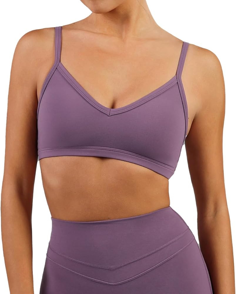 Flourish Blossom Women’s Medium Support Adjustable Workout Tops Minimalist Sports Bra | Amazon (US)