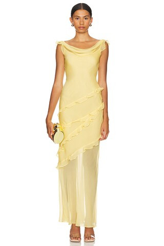 SALONI Renu Dress in Sunlight from Revolve.com | Revolve Clothing (Global)