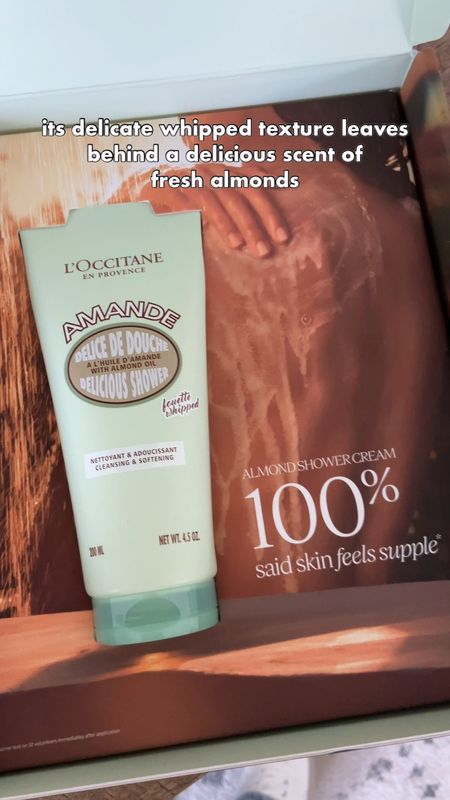 NEW PRODUCT ALERT ‼️ 
this almond delicious shower cream is enriched with sweet almond oil. its delicate whipped texture leaves behind a delicious scent of fresh almonds. it gently cleanses and helps  to moisturize the skin. i tried it on my hands it left them feeling so soft. 

#LTKFindsUnder50 #LTKBeauty #LTKVideo