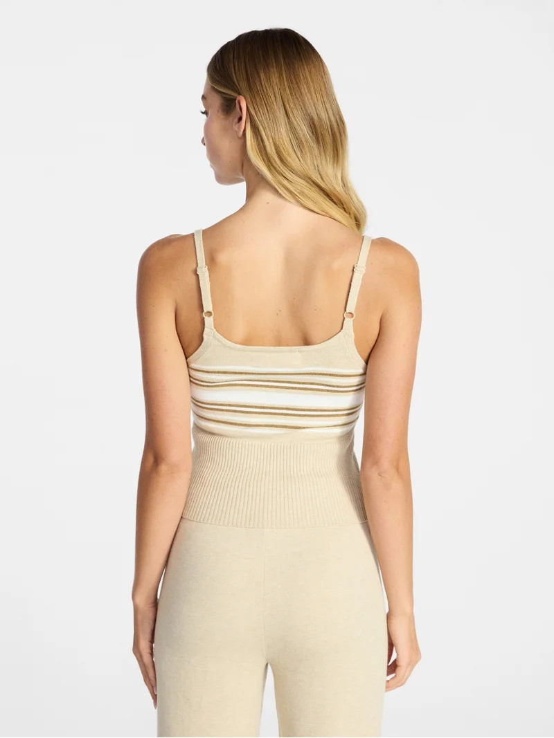 No Boundaries Sweater Cami, Women's XXS-XXL | Walmart (US)