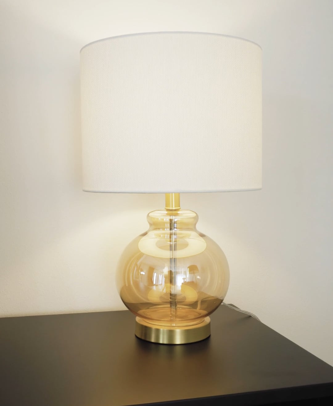 Lámpara de mesa de vidrio Natty | Westwing EU