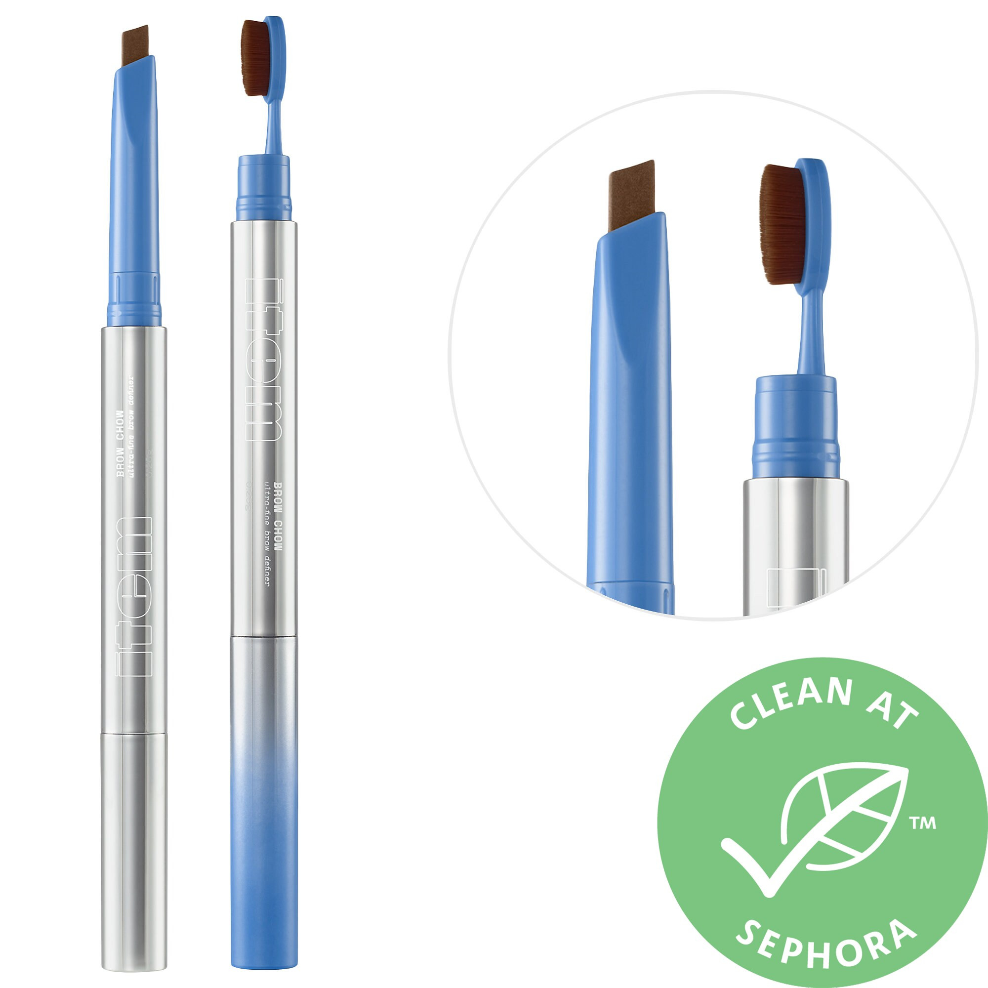 ITEM Beauty By Addison Rae Brow Chow Clean Smudge-Proof Eyebrow Pencil Deep Brunette 0.01 oz/ 0.26 g | Sephora (US)