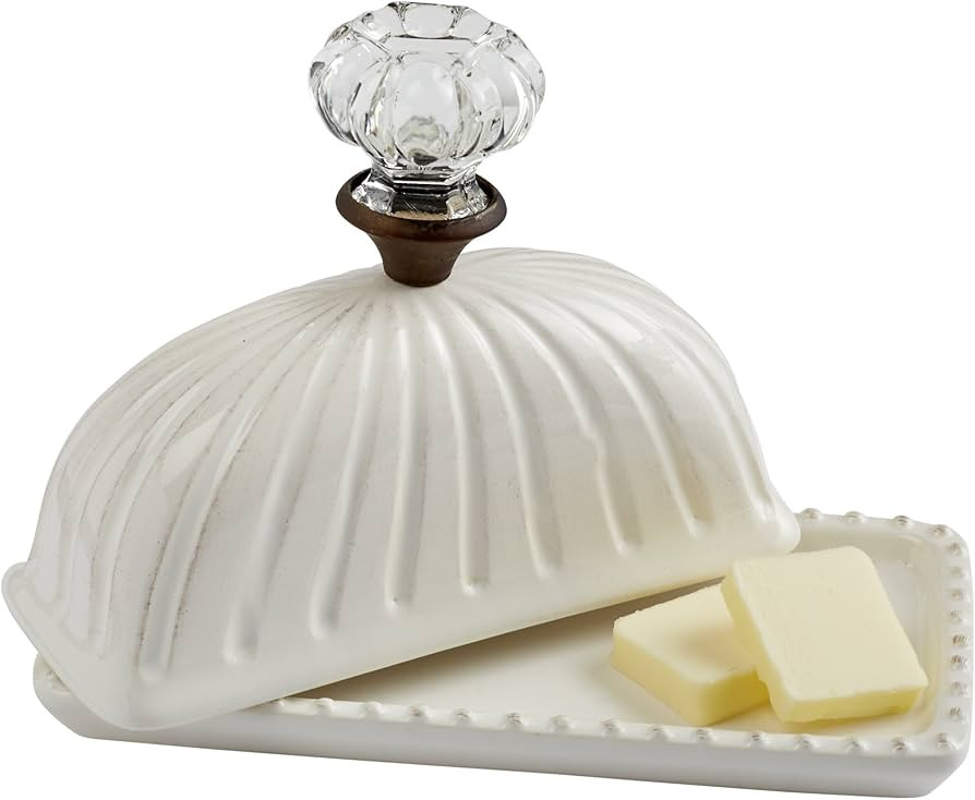 Mud Pie Door Knob Butter Dish | Amazon (US)