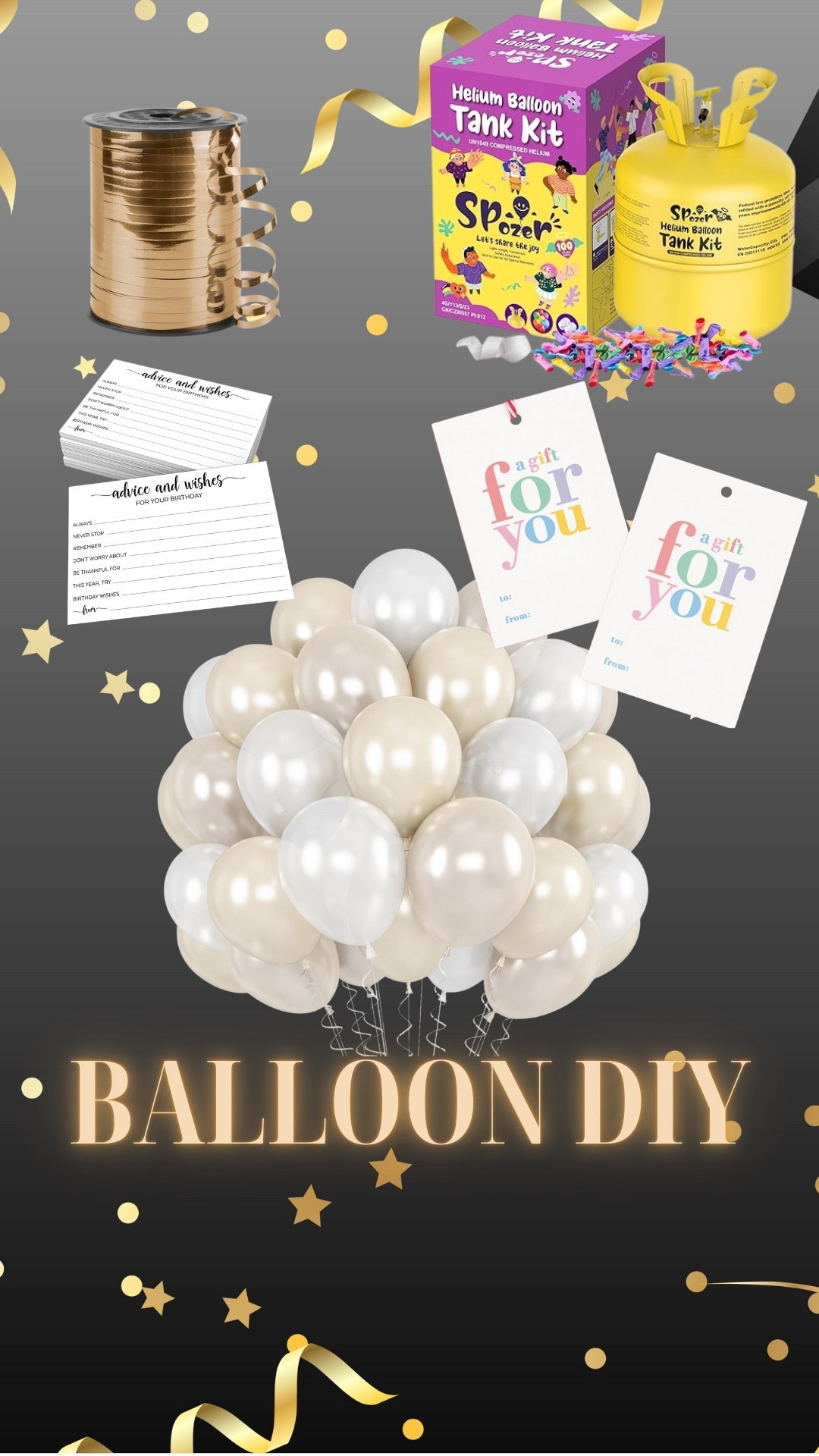 Everything needed for the birthday DIY

#LTKSeasonal #LTKOver40 #LTKHome