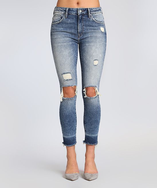 Mavi Women's Denim Pants and Jeans SHADED - Tess Shaded Ripped Vintage Jeans - Women | Zulily