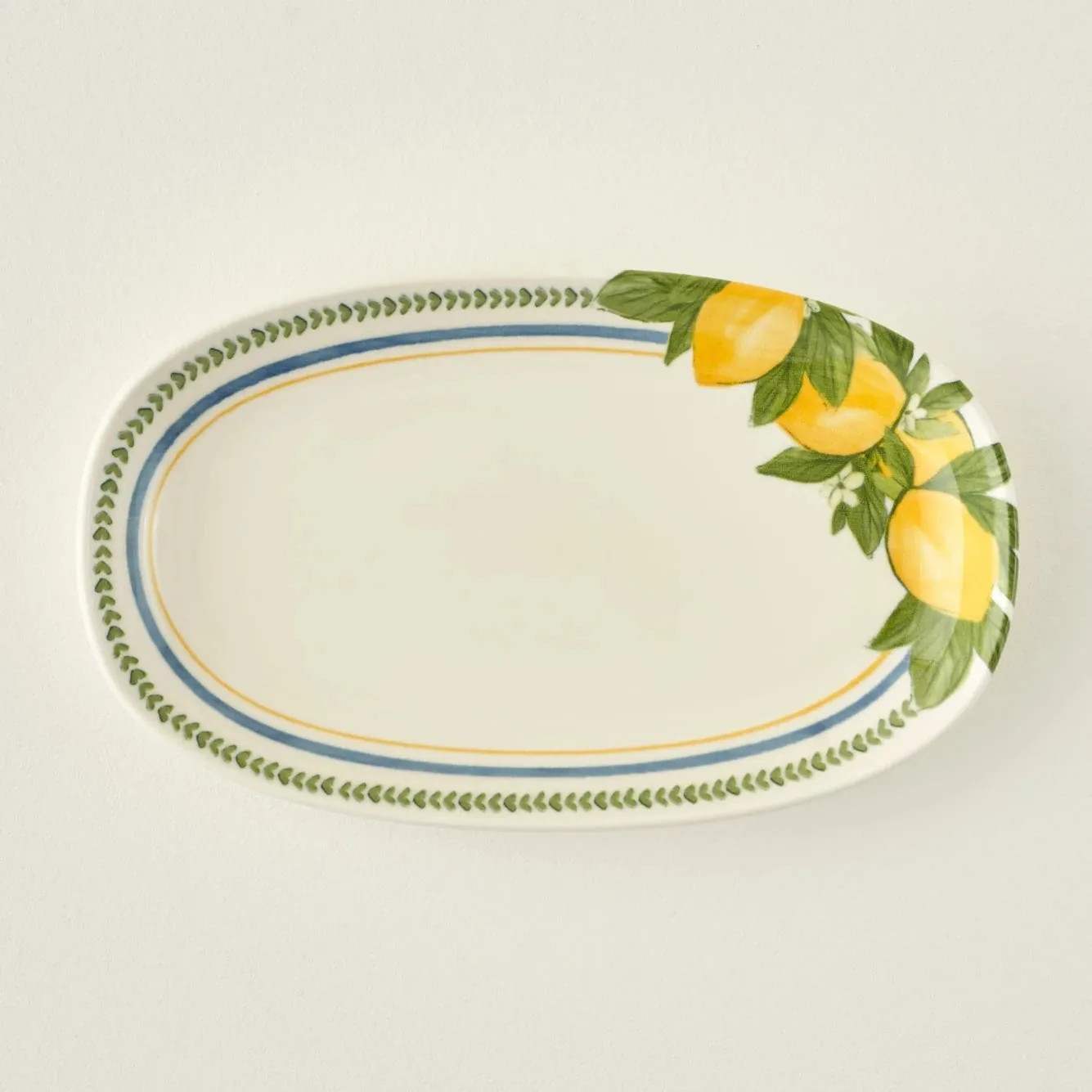 Lemoncello Porcelain Serving Platter - 11" - Bella Maison | Bella Maison USA
