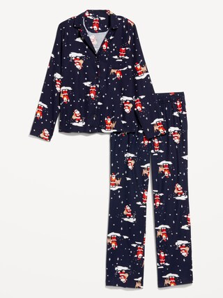 Flannel Pajama Set for Women | Old Navy (US)