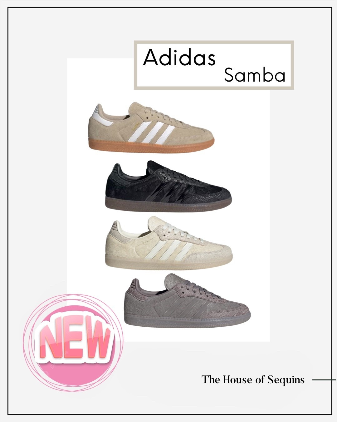 New! Adidas samba

Follow my LTK @thehouseofsequins on the @shop.LTK app to view this post and get my exclusive app-only content!

#liketkit 
@shop.ltk
https://liketk.it/68cdt