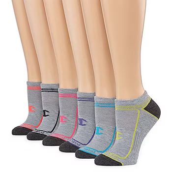 Champion 6 Pair No Show Socks Womens | JCPenney