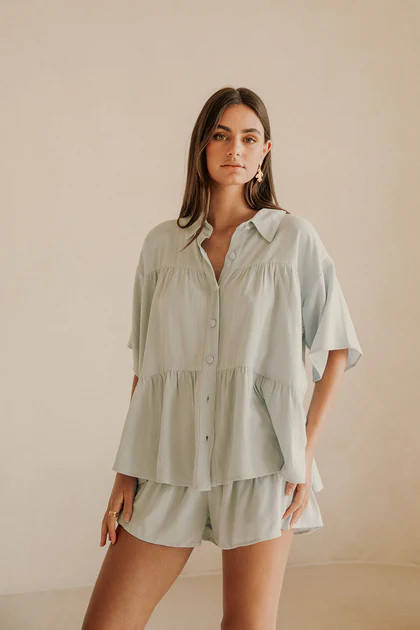 Luna Top - Blue | Sabo Skirt US