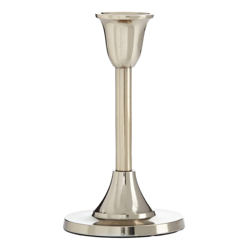 Gold Taper Candle Holder, 6" | At Home