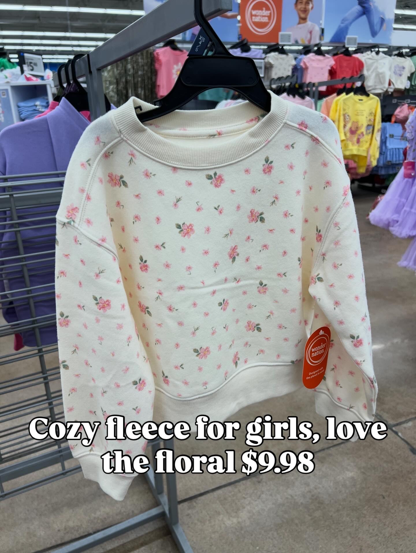 Walmart girls sweatshirt 

#LTKKids