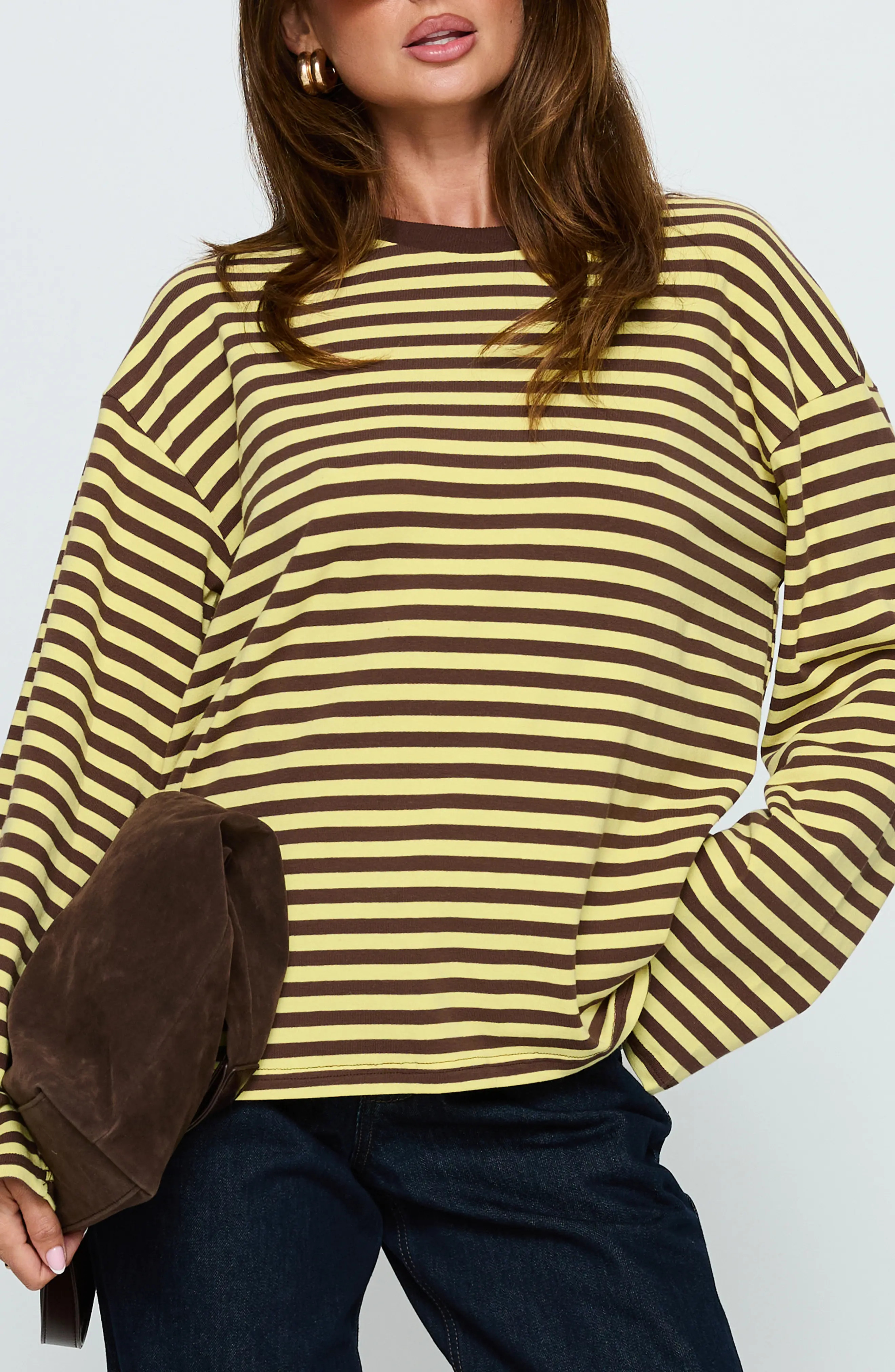 Settle Down Stripe Oversize T-Shirt (Women) | Nordstrom | Nordstrom