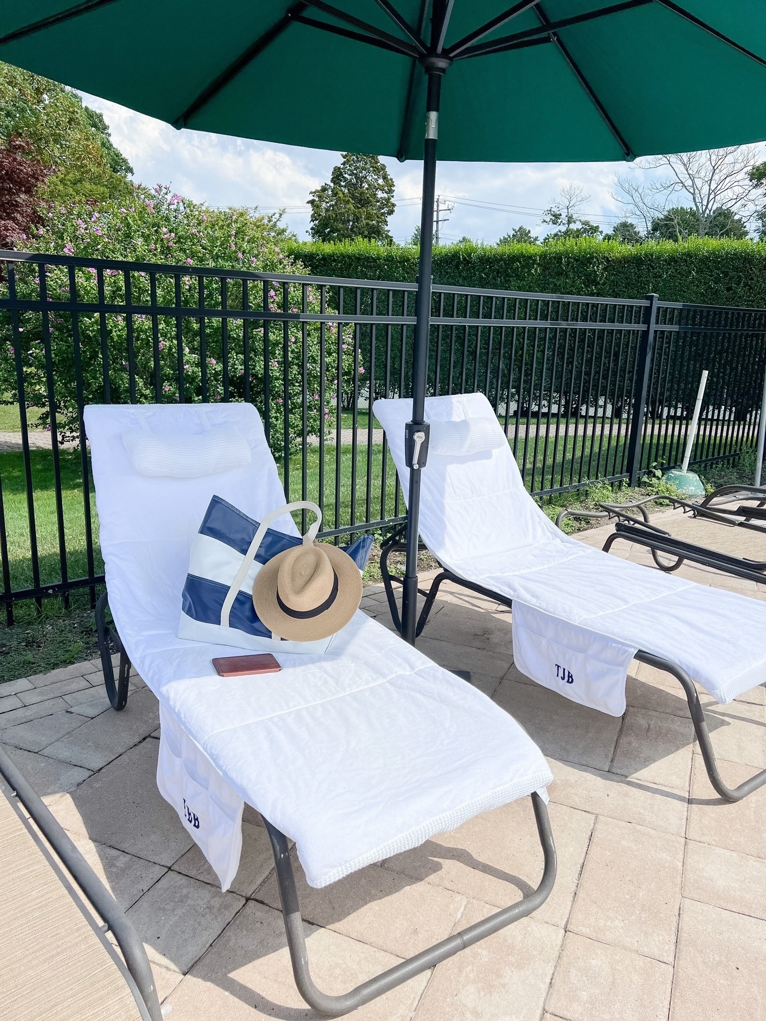 These lounge covers are the number one thing people ask me about!  I actually roll them up and bring them to our club and put on the lounge chairs by the pool.  They have cushion so your behind won’t hurt! 

#LTKHome #LTKSeasonal