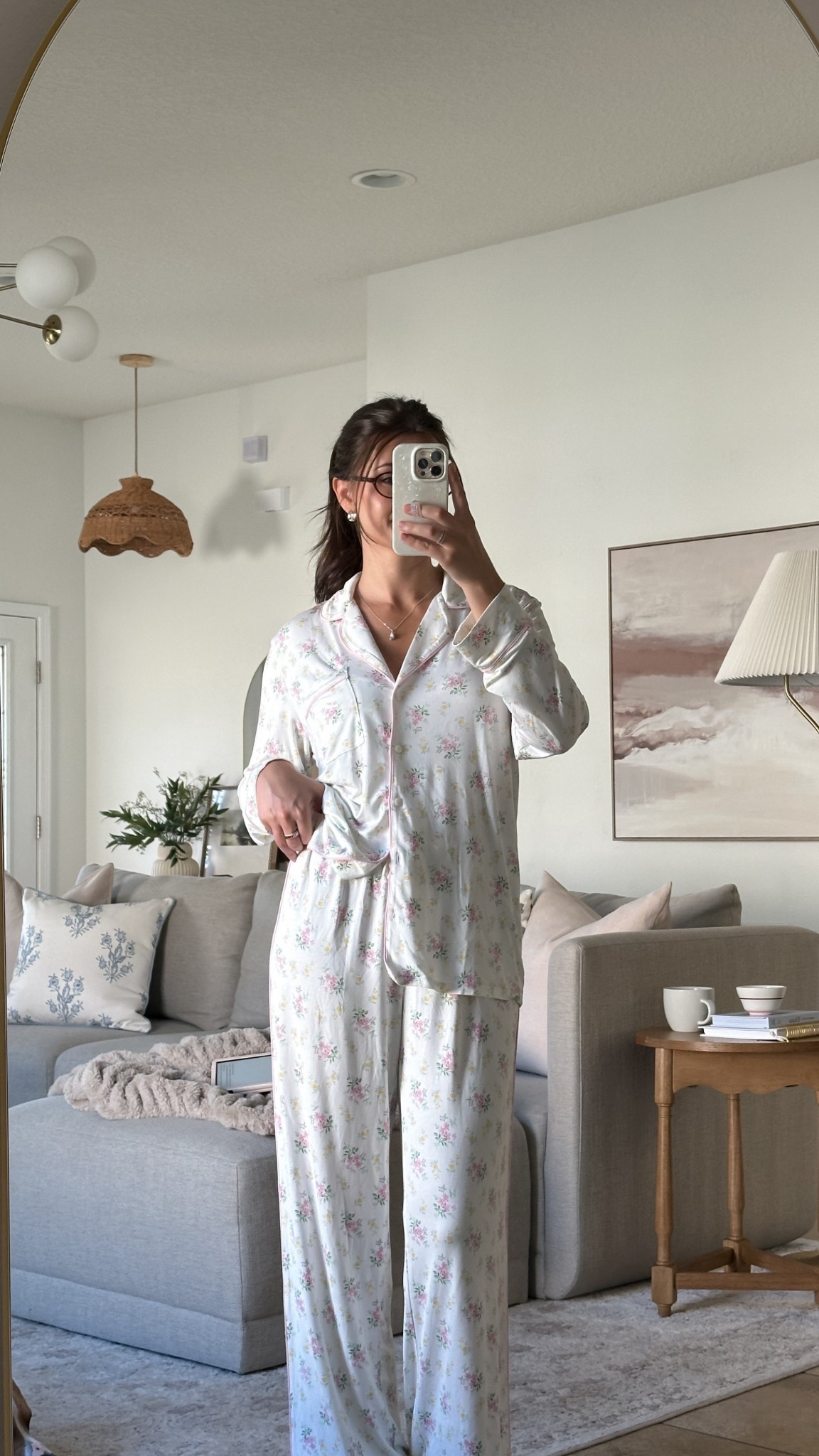 Pjs 30% off! Extra 20% off code: SPRINGLTK 
Wearing size small and they’re so soft

#LTKSaleAlert #LTKSpringSale #LTKSeasonal