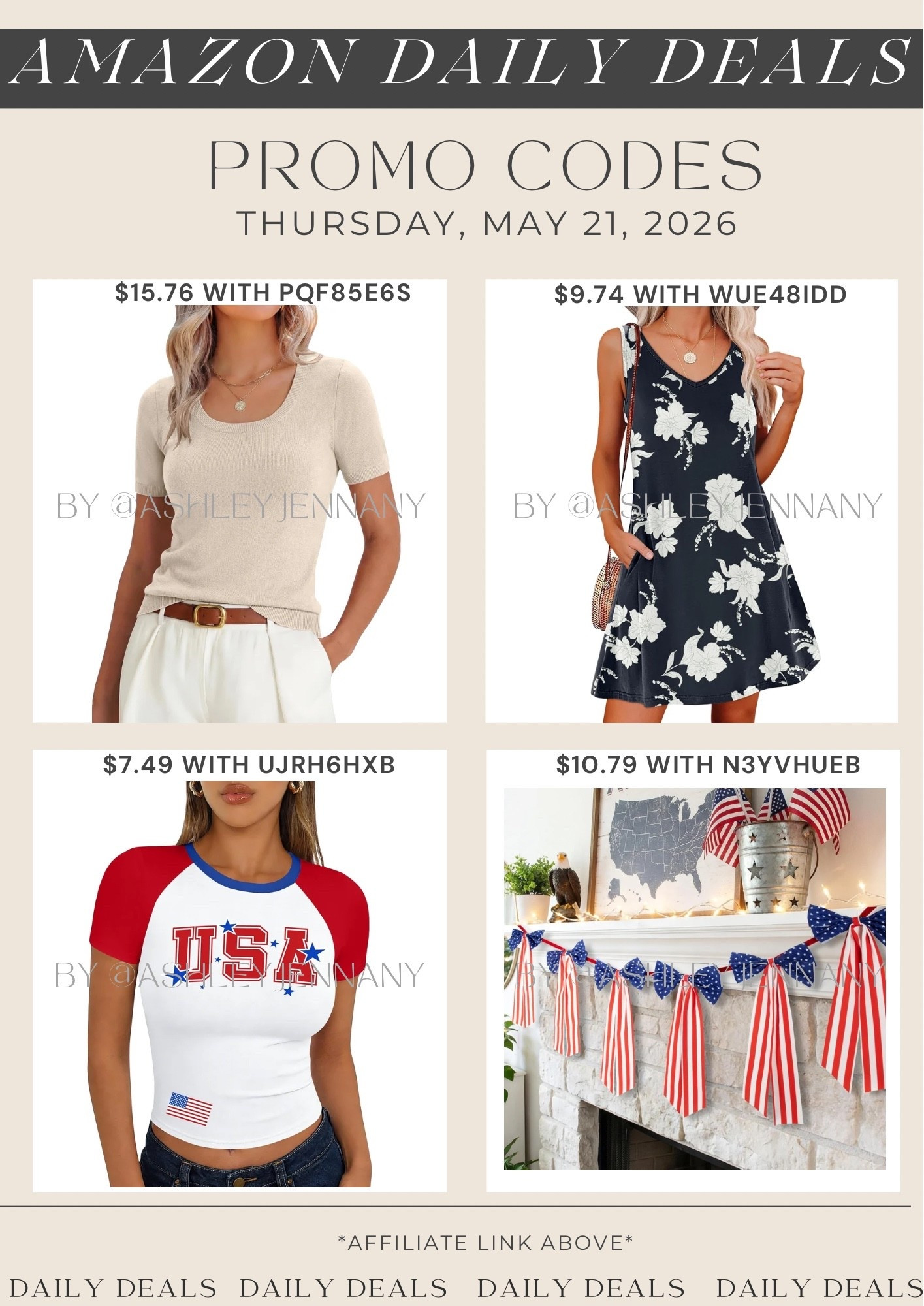 Amazon deals

#LTKSaleAlert #LTKMidsize #LTKSeasonal