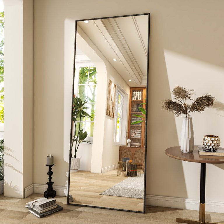 BEAUTYPEAK 71"x26" Full Length Mirror Oversized Rectangle Body Dressing Floor Mirrors for Standin... | Walmart (US)