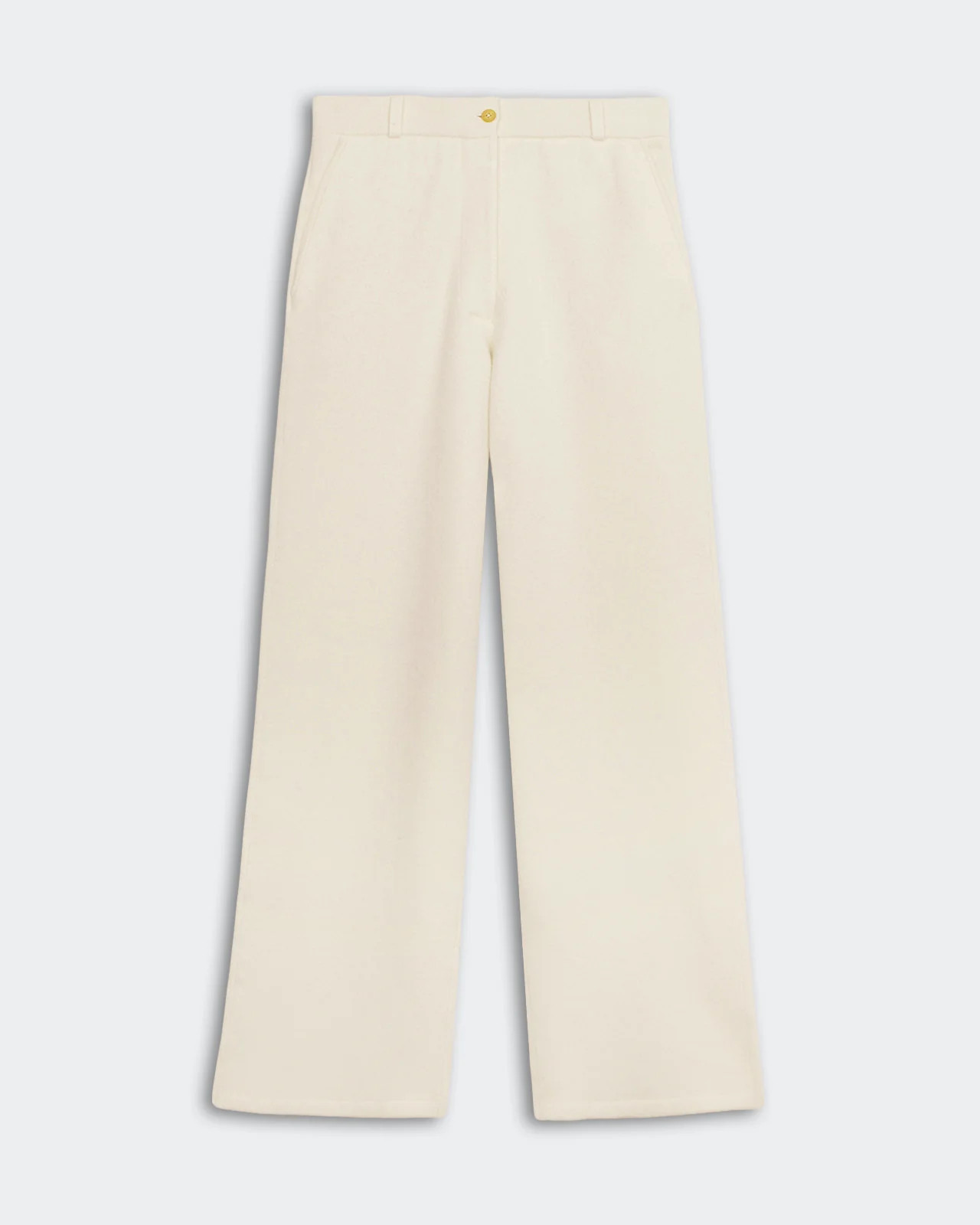 Tailored Trouser - Cream | Guest In Residence