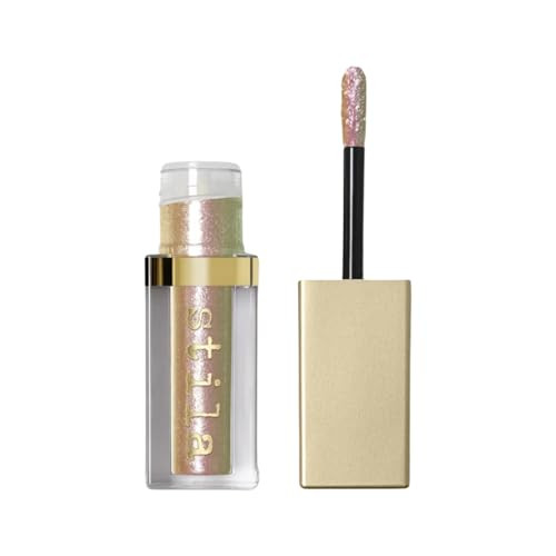 Stila Magnificent Metals Glitter and Glow Liquid Eye Shadow | Long Lasting Sparkle, Quick-Drying Eye Makeup | Lightweight Water Base | Wanderlust | Amazon (US)
