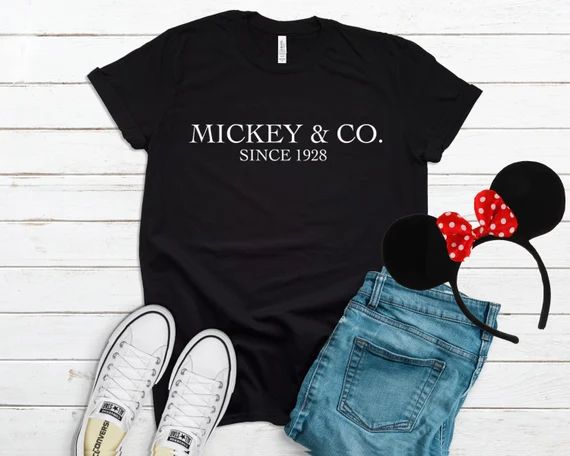 Micky & Co T-Shirt Inspired By Disney| Summer Vacation | Disneyland | Trip T-Shirt | Women's Unis... | Etsy (US)