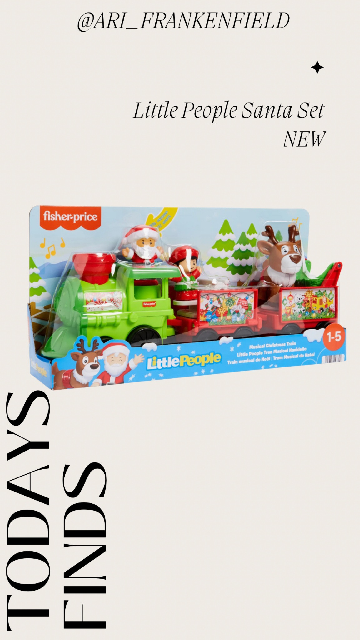 The little people Christmas train set is so cute!

#LTKKids #LTKBaby #LTKFindsUnder50