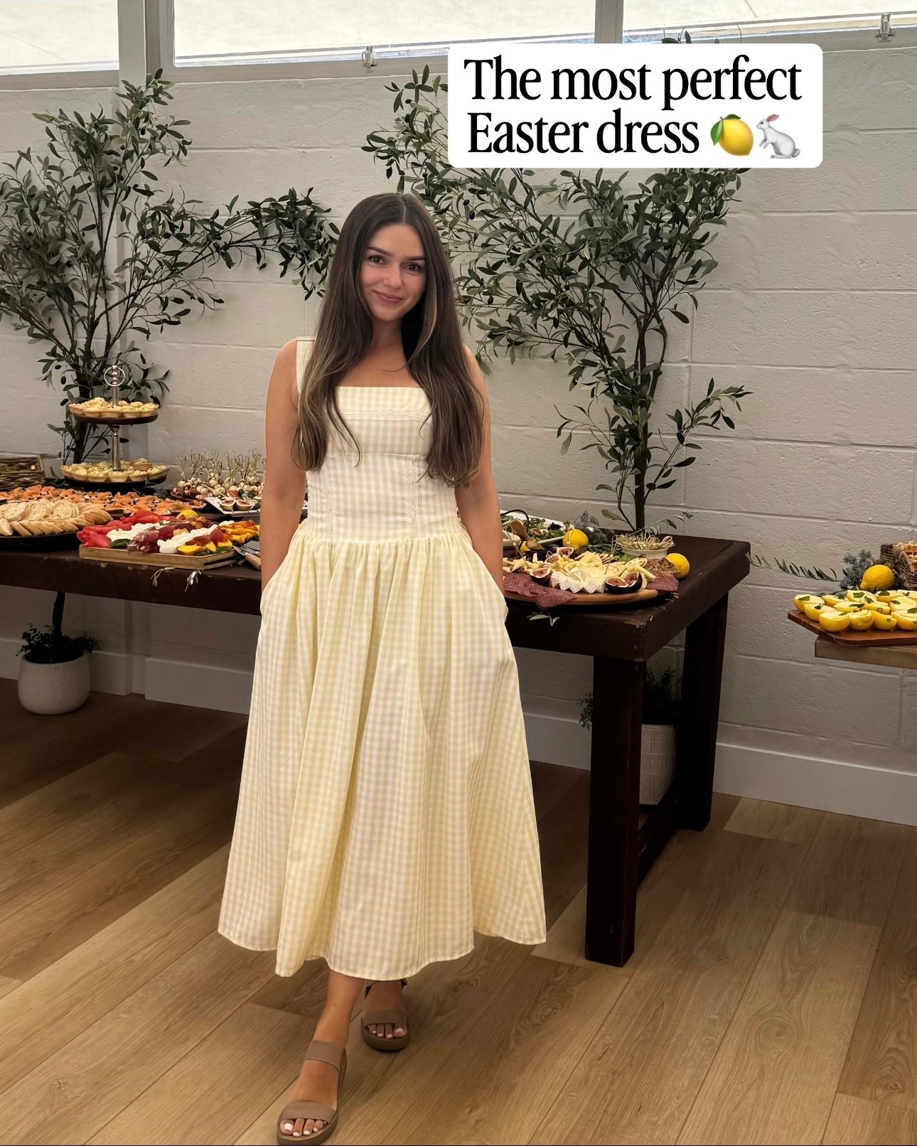 The most perfect pastel yellow checkered dress for Easter 💛🐣🍋

#LTKBeauty #LTKootd #LTKPetite