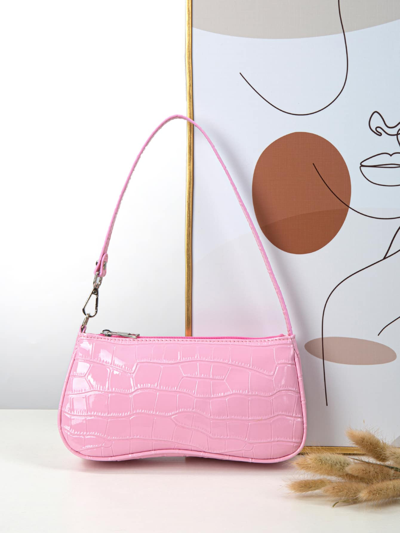 1pc Women's Animal Print Messenger Bag, Suitable For Commute And Travel | SHEIN