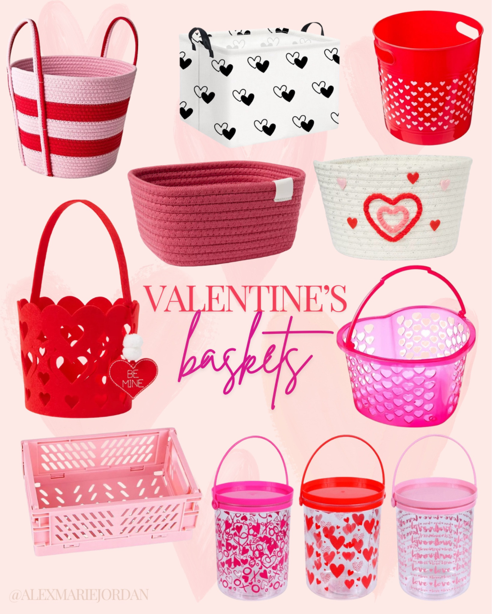 Baskets and bins perfect for Valentine’s Day gifts 

#LTKSeasonal #LTKFamily #LTKGiftGuide