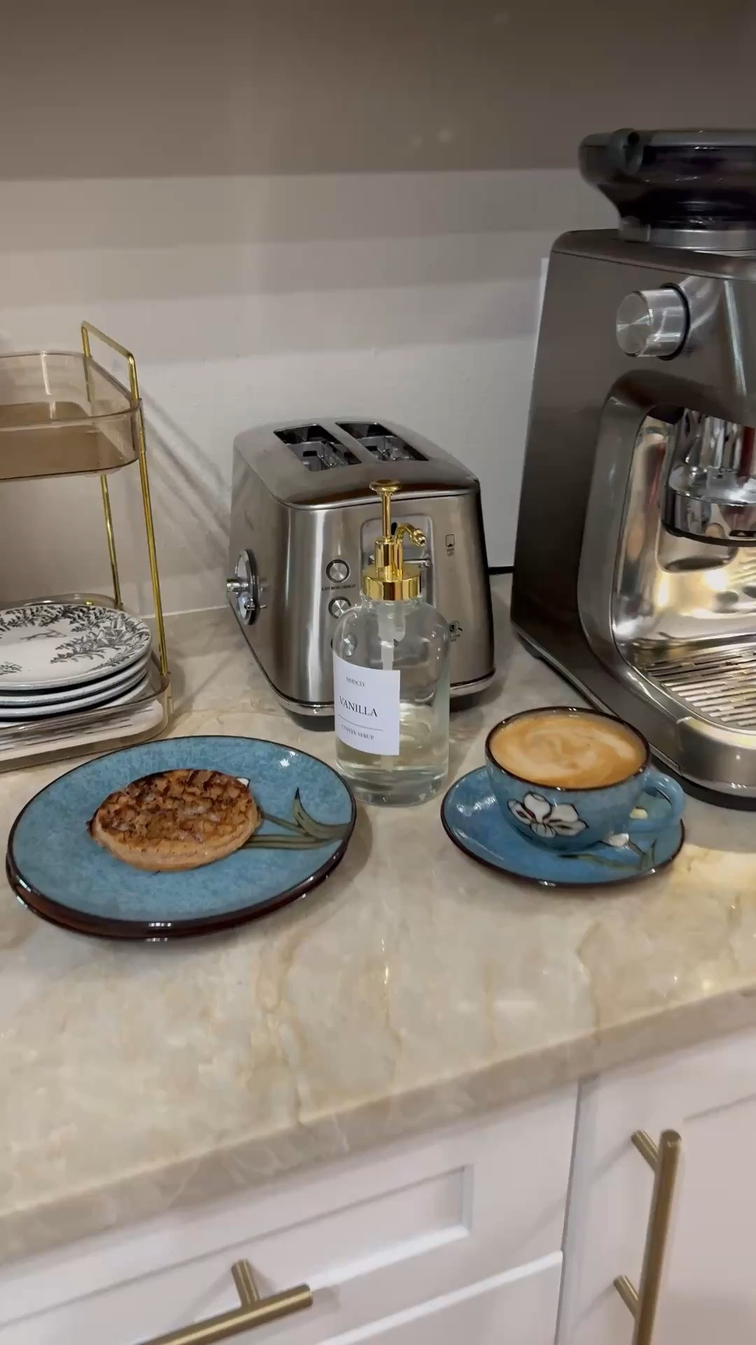 Morning coffee routine, Breville espresso machine, coffee station, home routine

#LTKHome #LTKdayinmylife #LTKvlog
