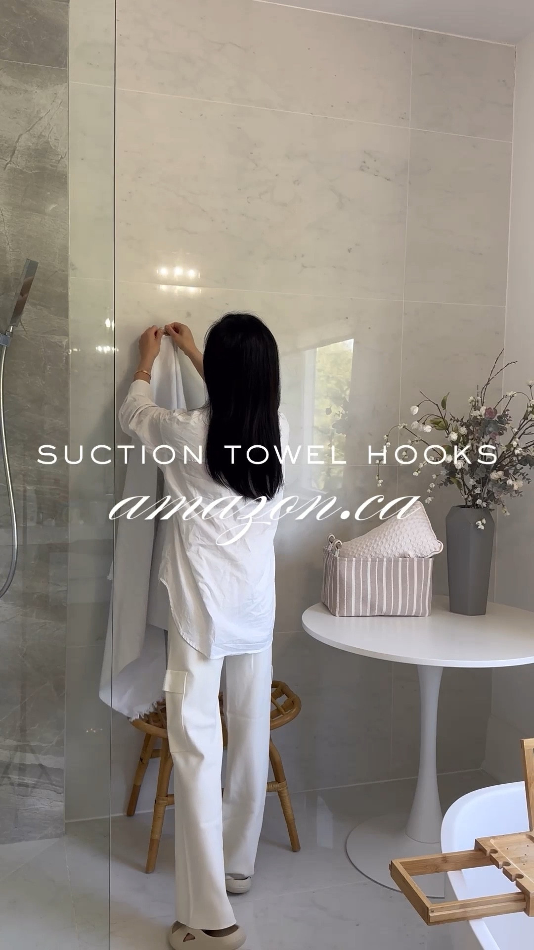 My favourite purchase from Amazon this month are these super useful suction bathroom hooks. Comes in black, gold and stainless steel. Super easy to “install” . 10/10 highly recommend!

#amazonfinds #amazonhome #bathroomhooks #towelhook #homefinds #suctionhooks #suctiontowelhook 

#LTKcanada #LTKcasa #LTKsale
