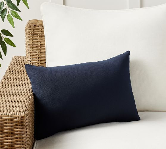 Sunbrella® Solid Outdoor Pillow | Pottery Barn (US)