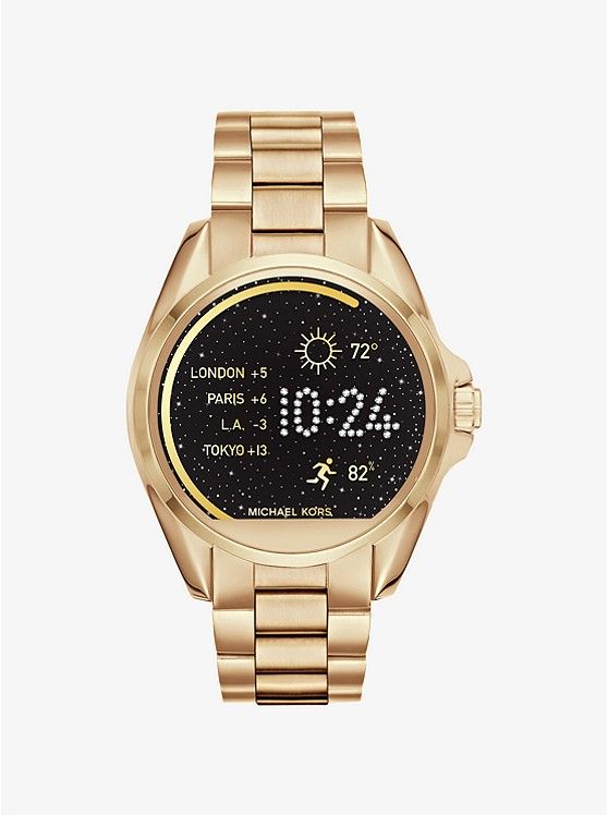 Bradshaw Gold-Tone Smartwatch | Michael Kors US