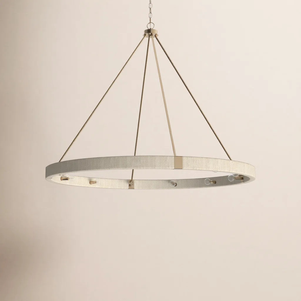 Dorrin Dimmable Wagon Wheel Chandelier | Wayfair North America