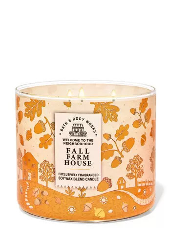 Fall Farmhouse


3-Wick Candle | Bath & Body Works