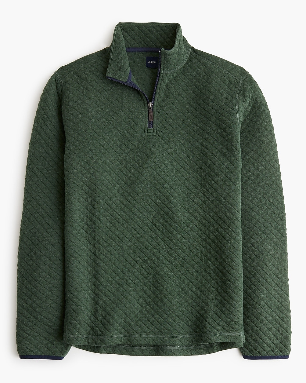 Quilted quarter-zip | J.Crew Factory