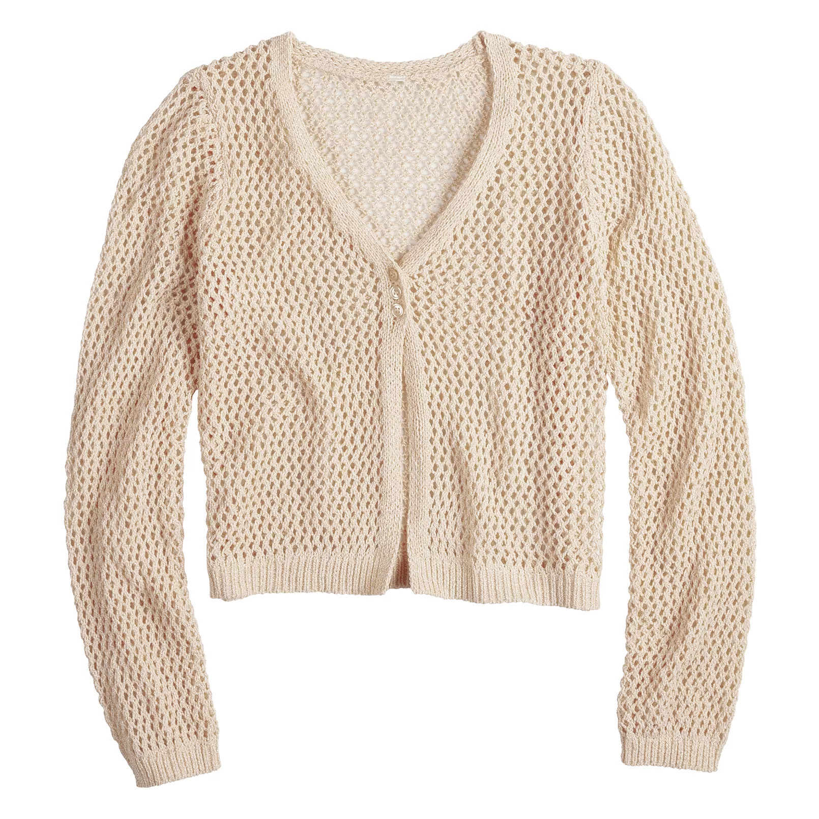 Girls 6-20 SO® Openwork Cardigan in Regular & Plus Size | Kohl's