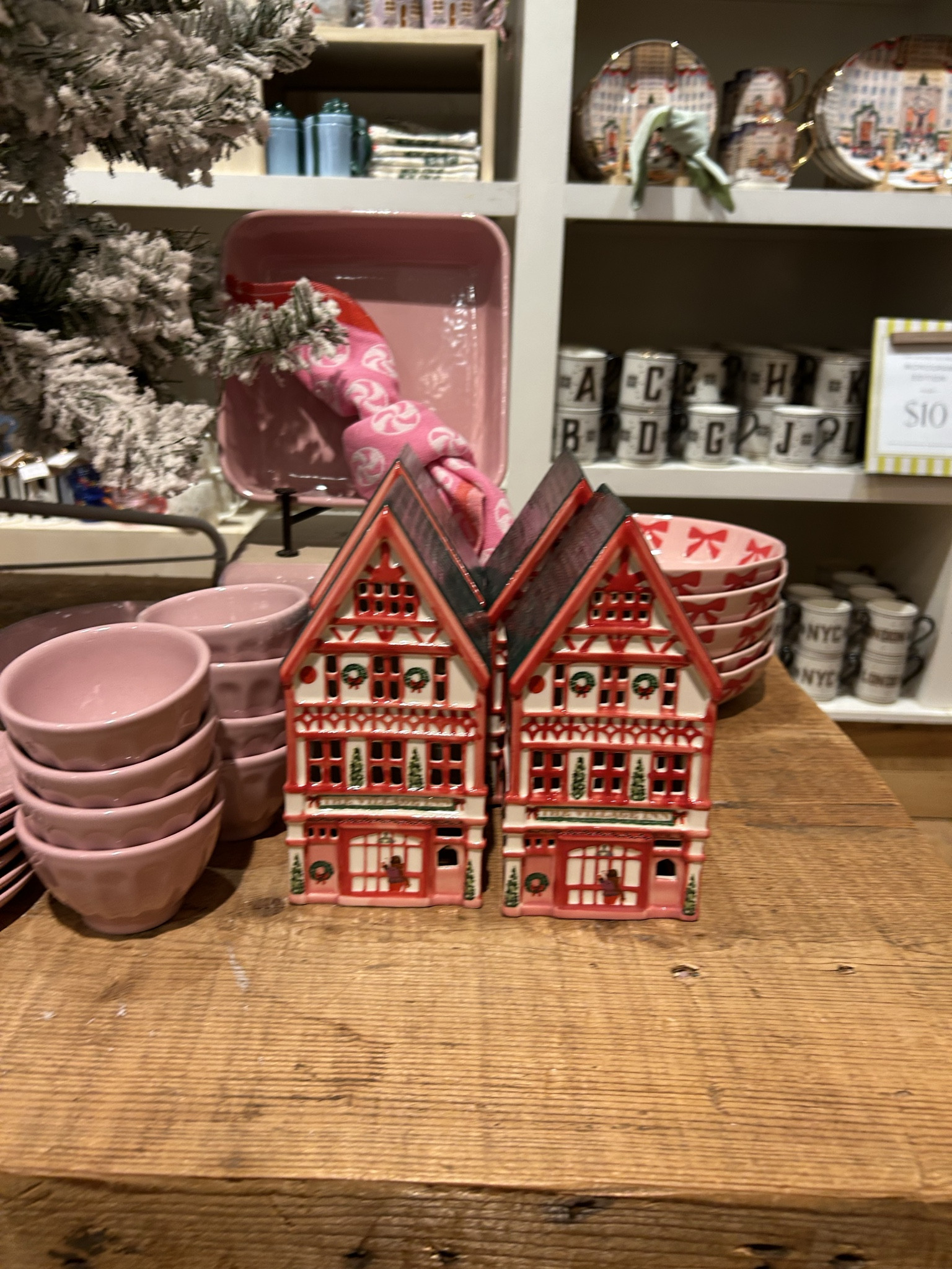 Cutie gingerbread houses at Anthropologie 🎄 Christmas decor, kitchen decor, holiday decor, Christmas decorations, holiday style, anthro, red, RL Christmas, Ralph Lauren Christmas 

#LTKHome #LTKHoliday