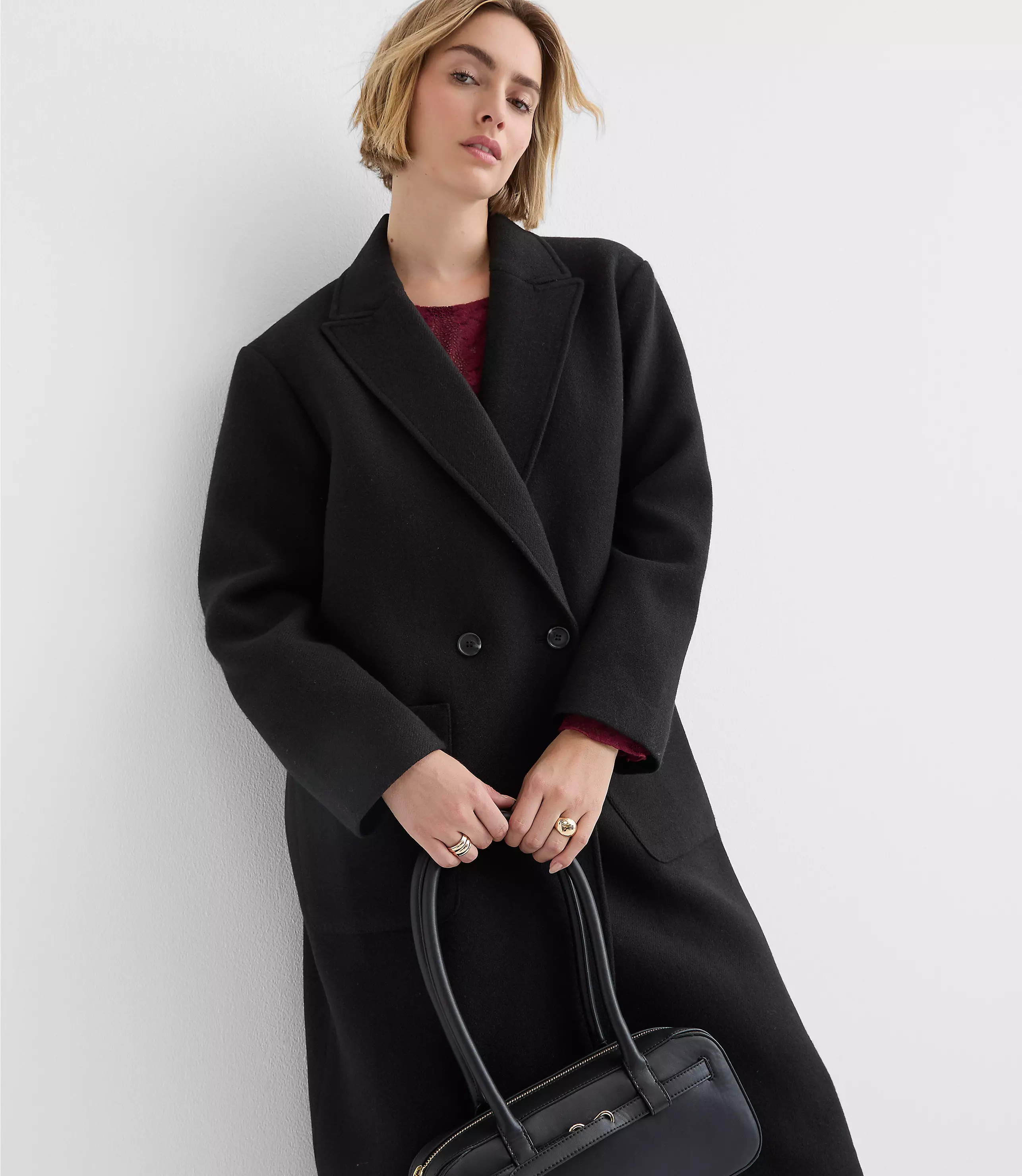 Patch Pocket Coat | LOFT