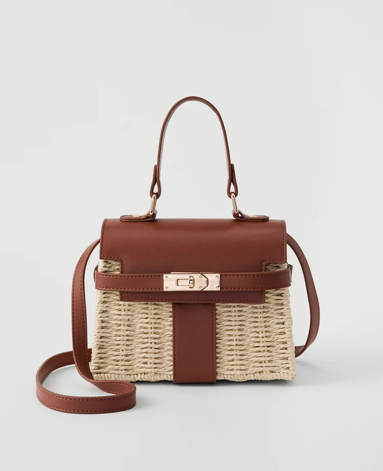 Rattan Crossbody | Ann Taylor