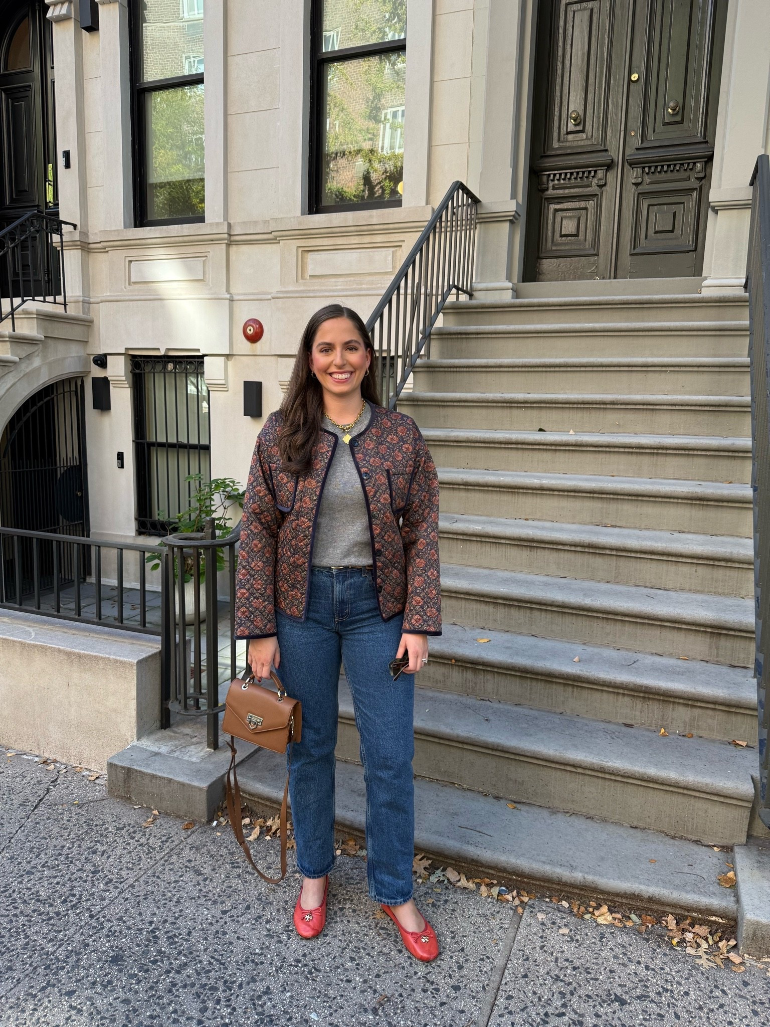 Lots of compliments on the new jacket … not so sure if straight leg jeans are for me… I don’t think they’re flattering. Thoughts?


Hill house jacket, quilted jacket, weekend outfit, casual weekend outfit, quilted coat, statement coat, short sleeve cashmere sweater, straight leg jeans, Abercrombie jeans, ballet flats, red ballet flats, coin necklace, fall nyc, fall in nyc, nyc fall outfit, game day outfit, upper east side

#LTKTall #LTKSeasonal #LTKstorytime