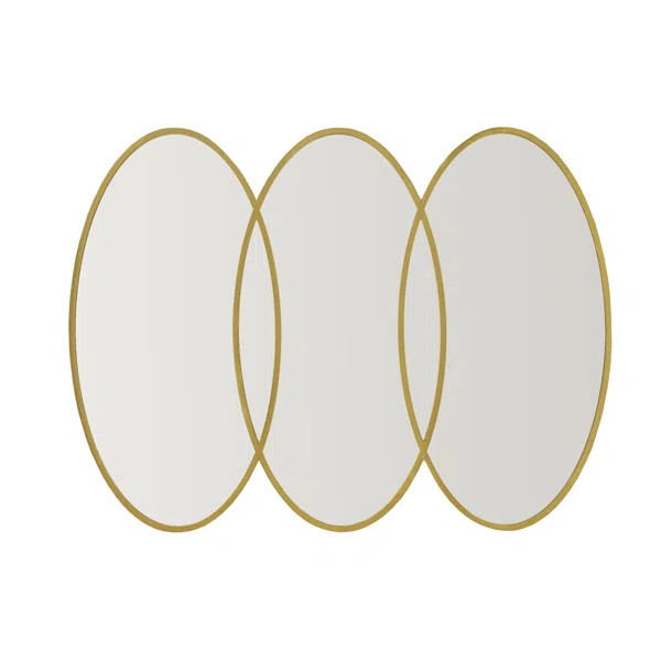 Eclipse Metal Flat Wall Mirror | Wayfair North America