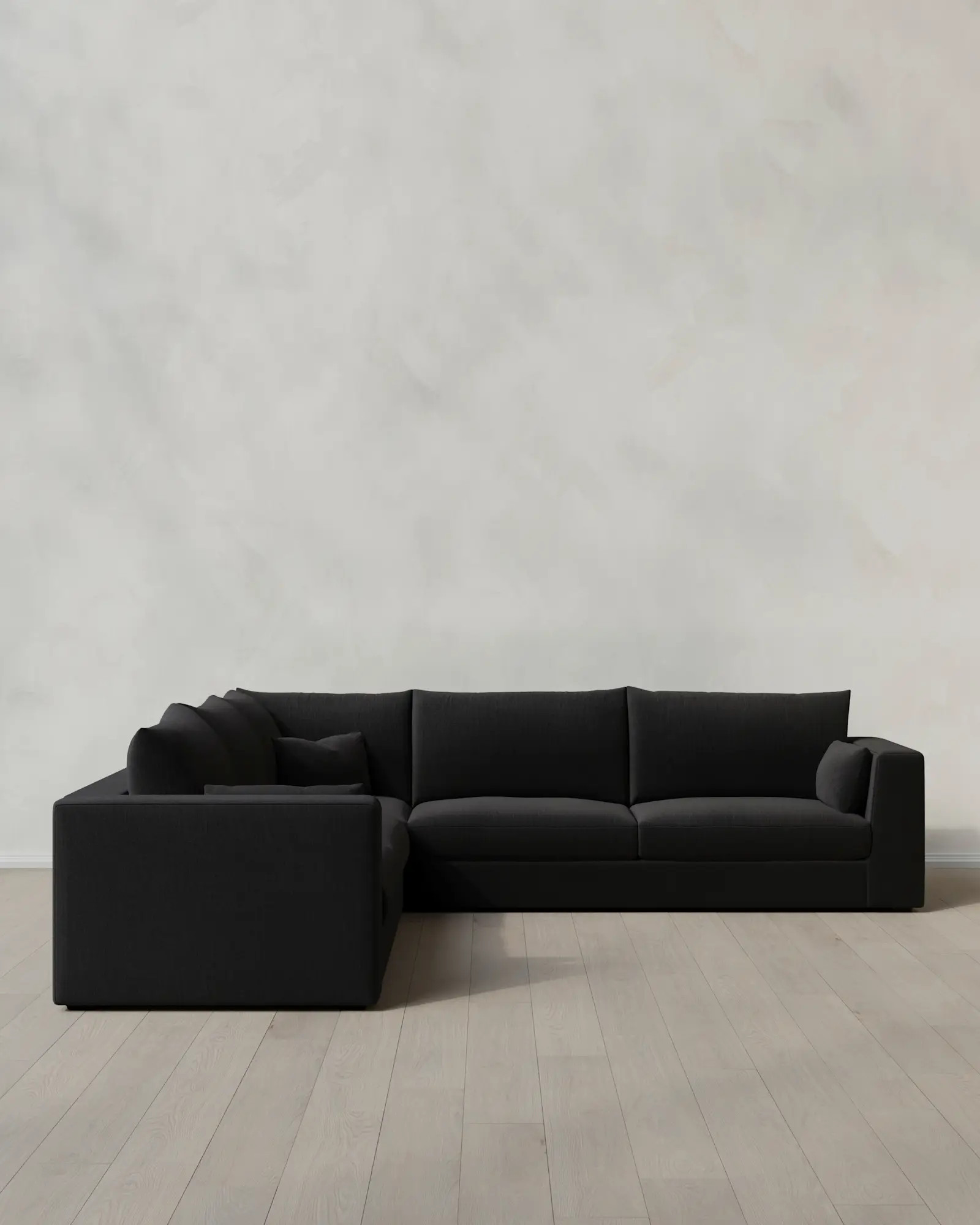 Oasis L Sectional in Performance Linen | Quince
