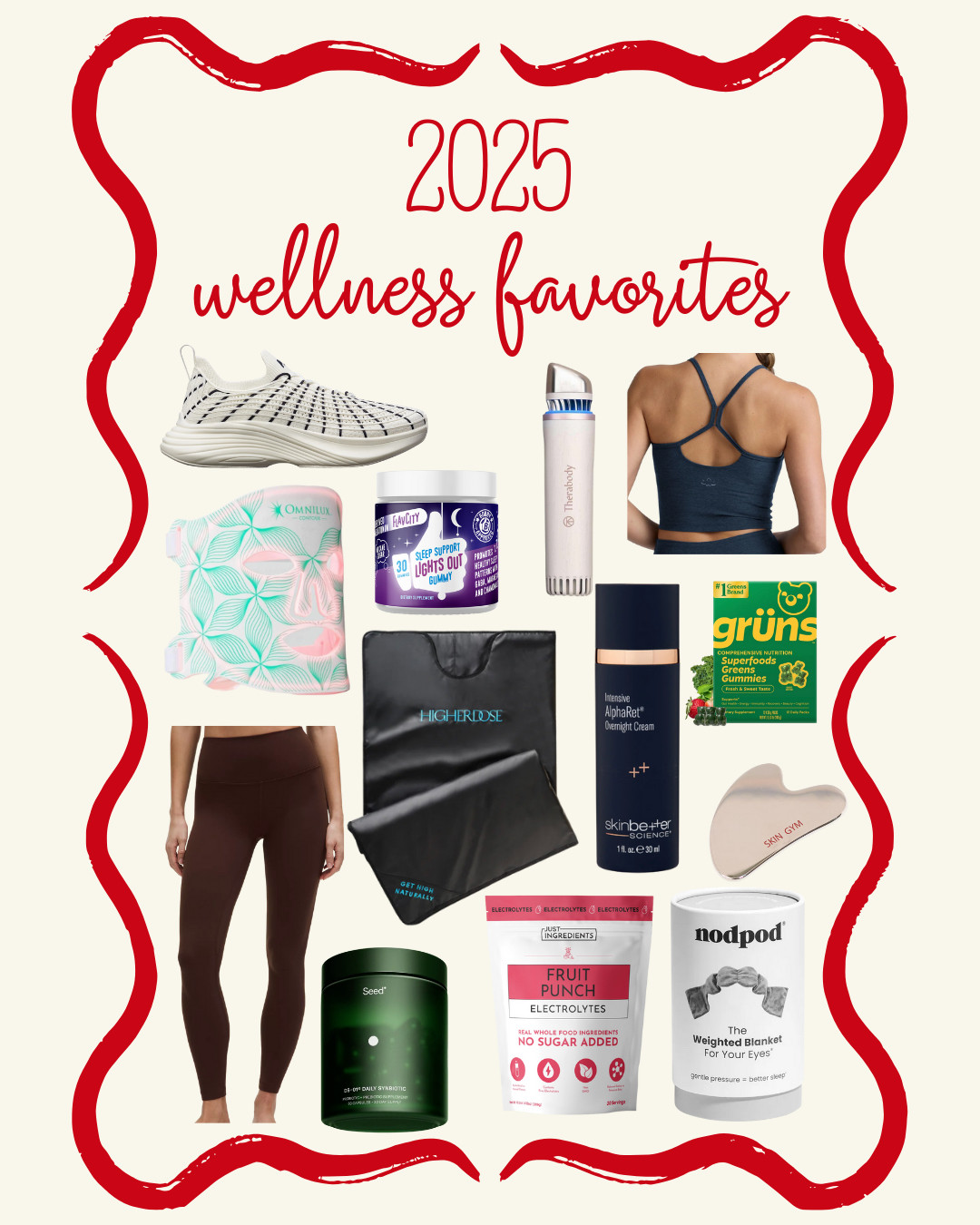 Here are my Wellness favorites from 2025, wrapped! These are all products/items I have loved throughout the year and use almost every day as a college student who cares about their health and well-being. 

 #LTKHoliday #LTKfitnessgoals #LTKActive
