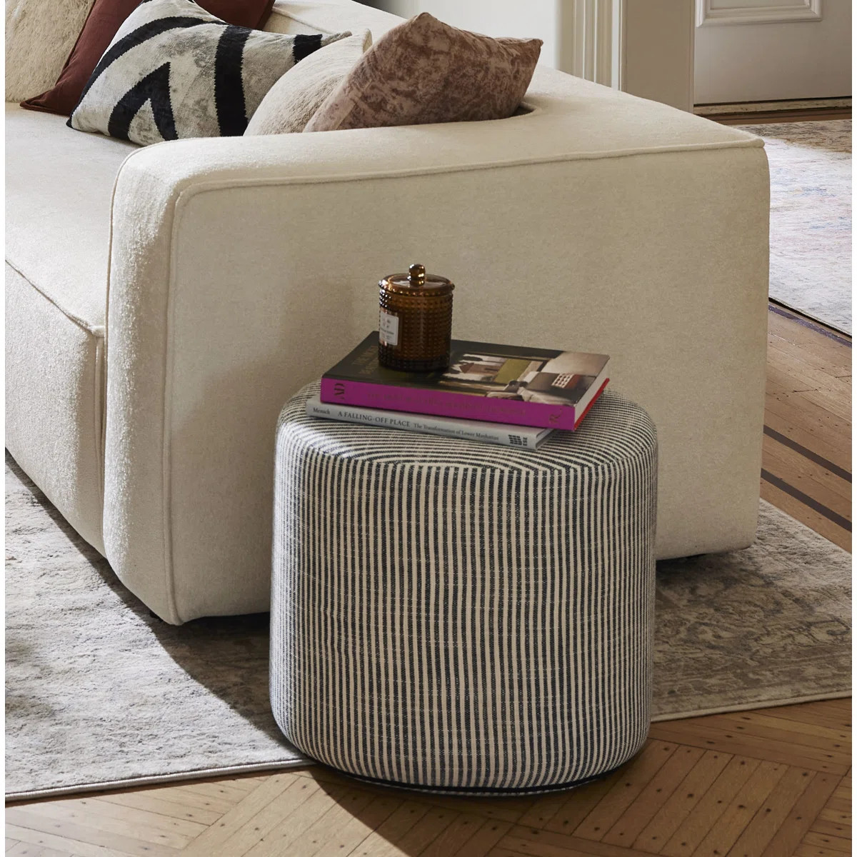 Upholstered Pouf | Wayfair North America