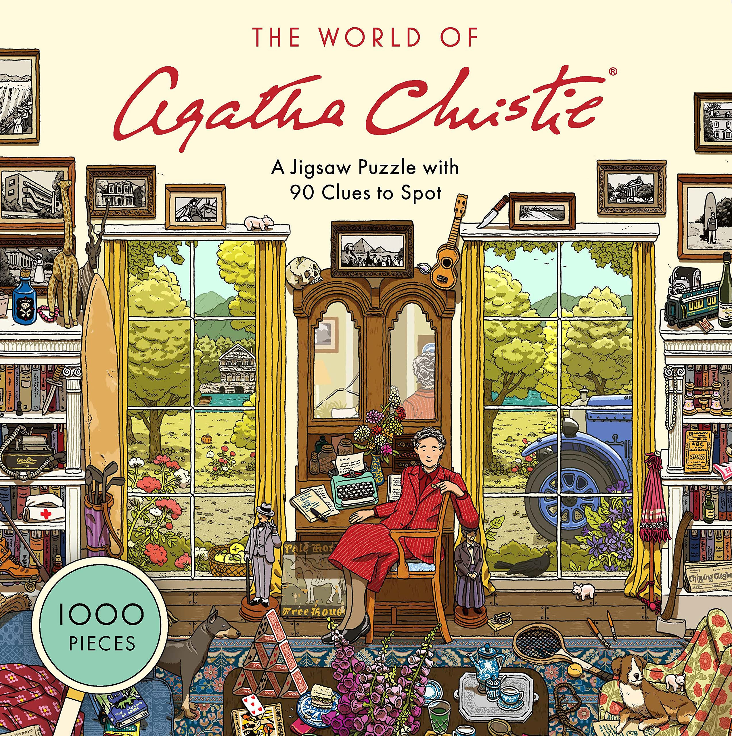 Laurence King The World of Agatha Christie 1000 Piece Puzzle | Amazon (US)